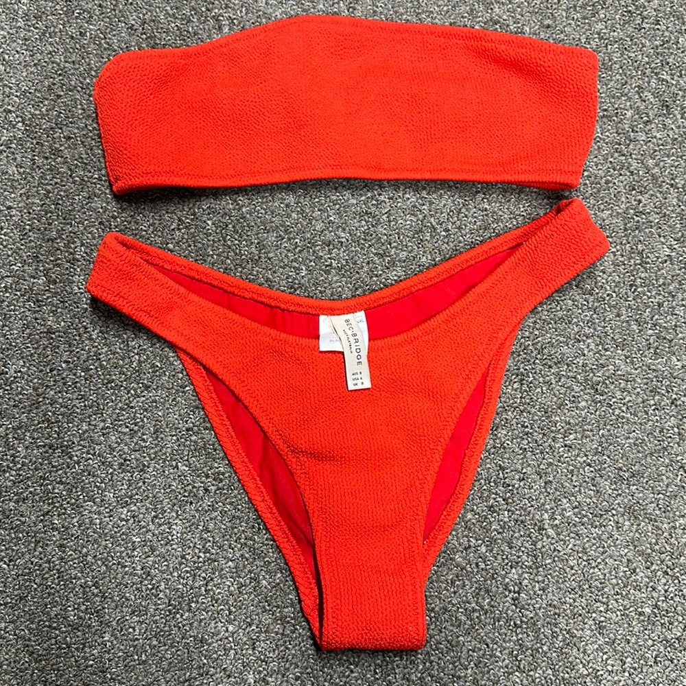 BEC+BRIDGE 2 piece swimsuit, size 4.
